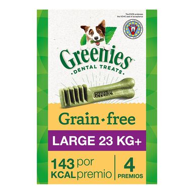 Greenies Grain Free Large Snack dental para perros